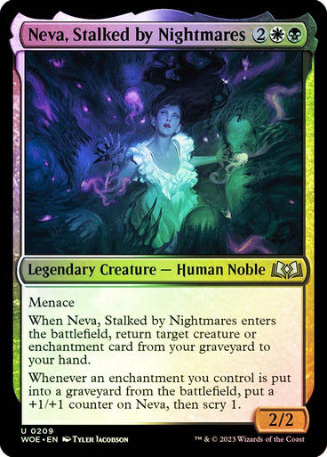 Neva, Stalked by Nightmares (woe) / Foil