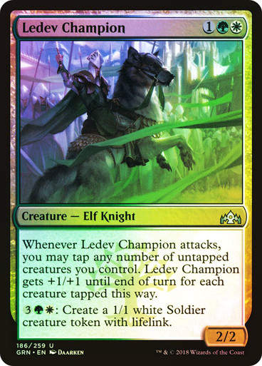 Ledev Champion (GRN) (186) / Foil