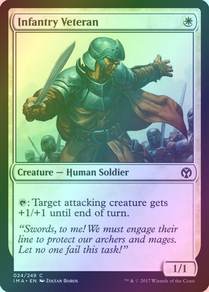 Infantry Veteran (IMA) (24) / Foil
