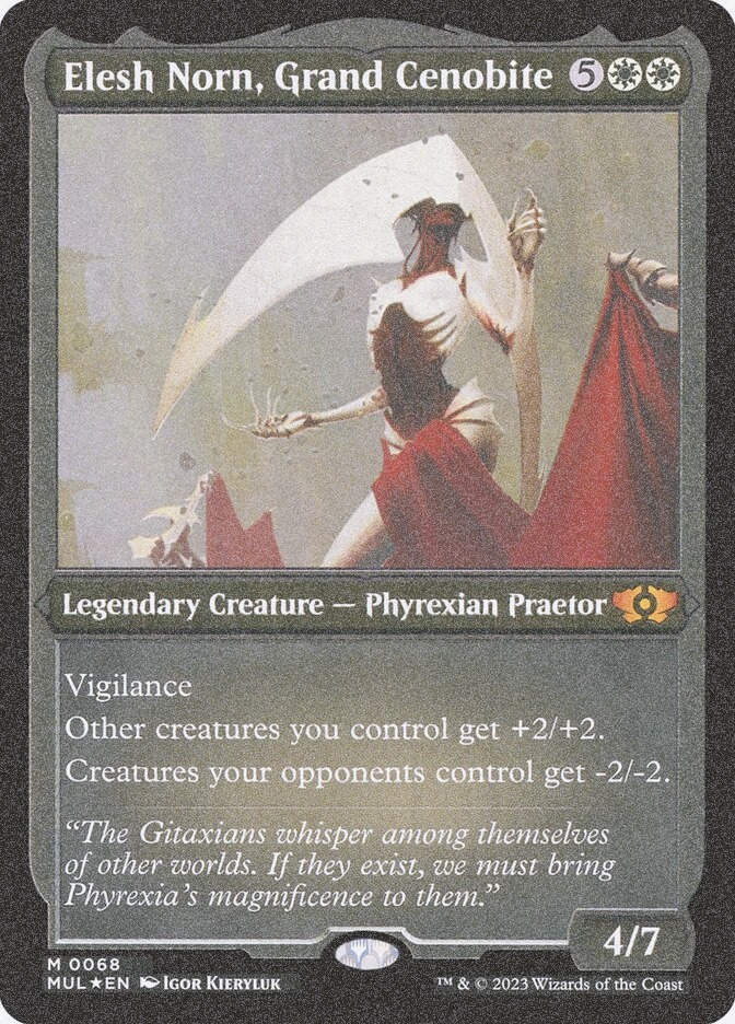 Elesh Norn, Grand Cenobite (MUL) (68) / Foil Etched