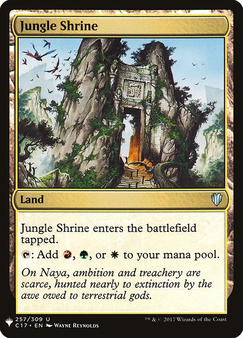 Jungle Shrine (PLST) (C17-257)