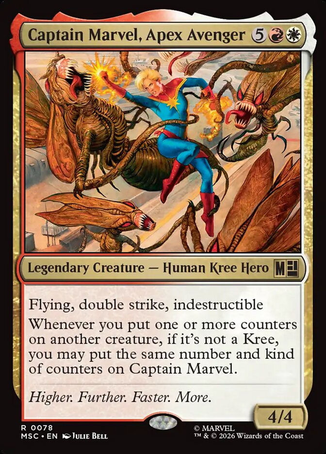 Captain Marvel, Apex Avenger (MSC) (78)