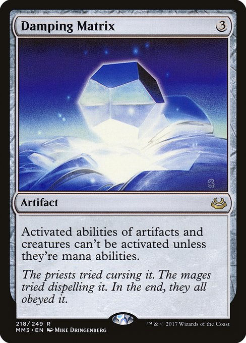 Damping Matrix (MM3)