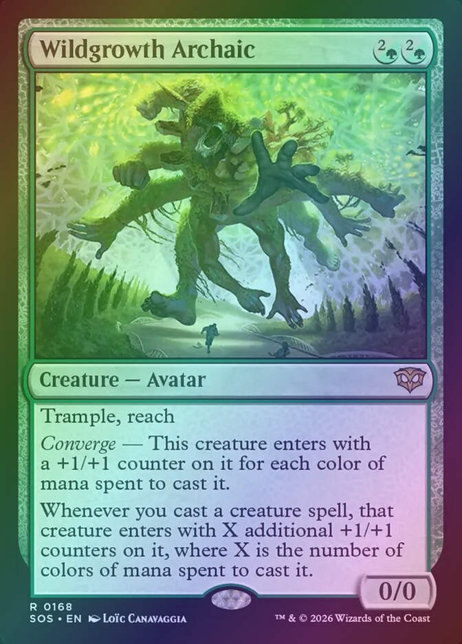 Wildgrowth Archaic (SOS) (168) / Foil