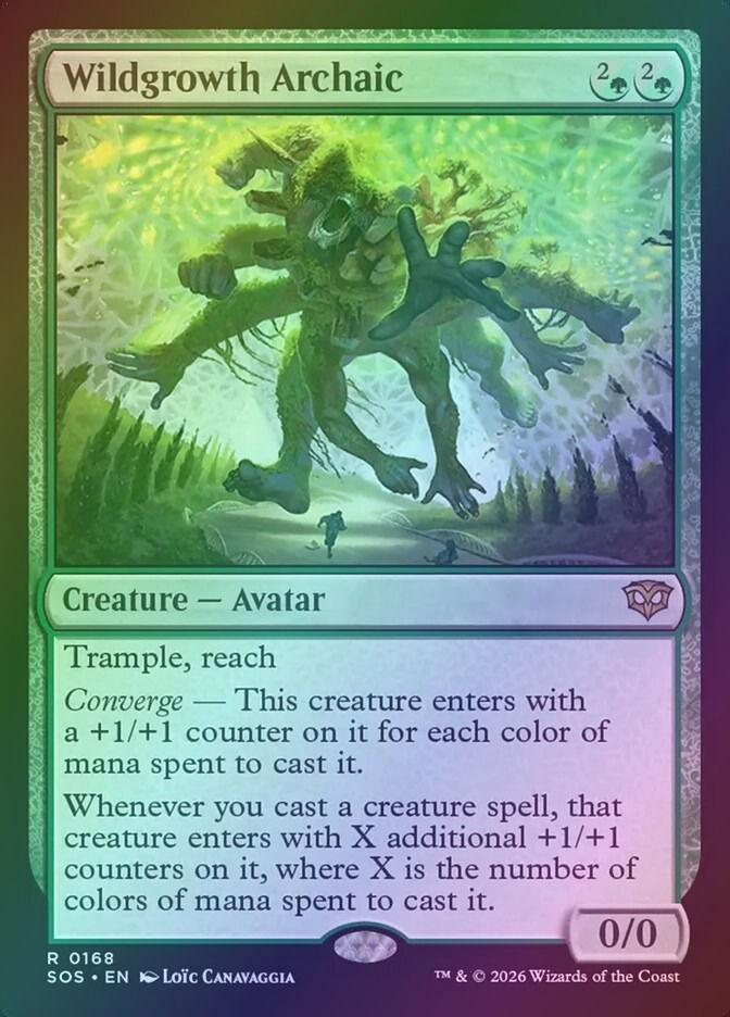 Wildgrowth Archaic (SOS) (168) / Foil