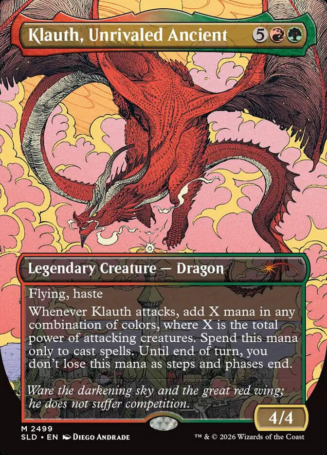 Klauth, Unrivaled Ancient (SLD) (2499) / Borderless