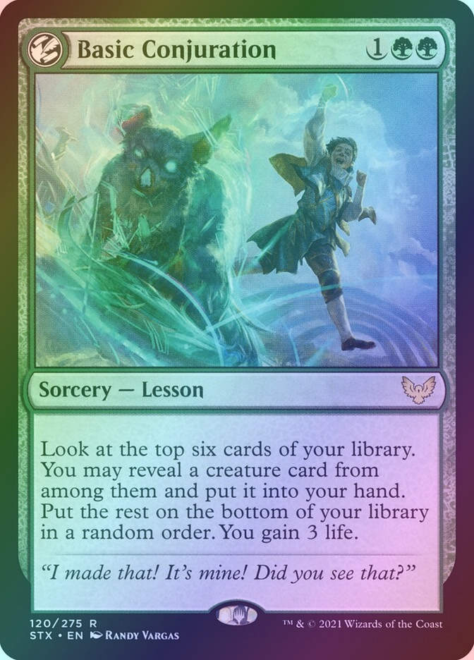 Basic Conjuration (STX) (120) / Foil