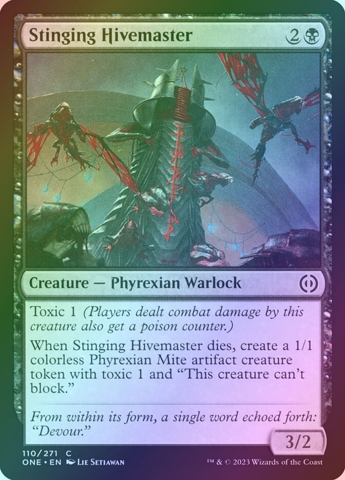 Stinging Hivemaster (ONE) (110) / Foil