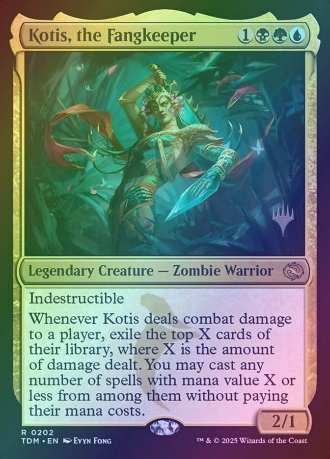 Kotis, the Fangkeeper (PTDM) (202p) / Foil