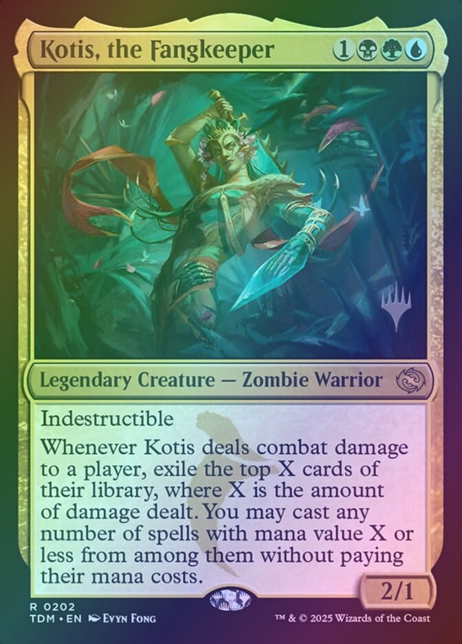 Kotis, the Fangkeeper (PTDM) (202p) / Foil