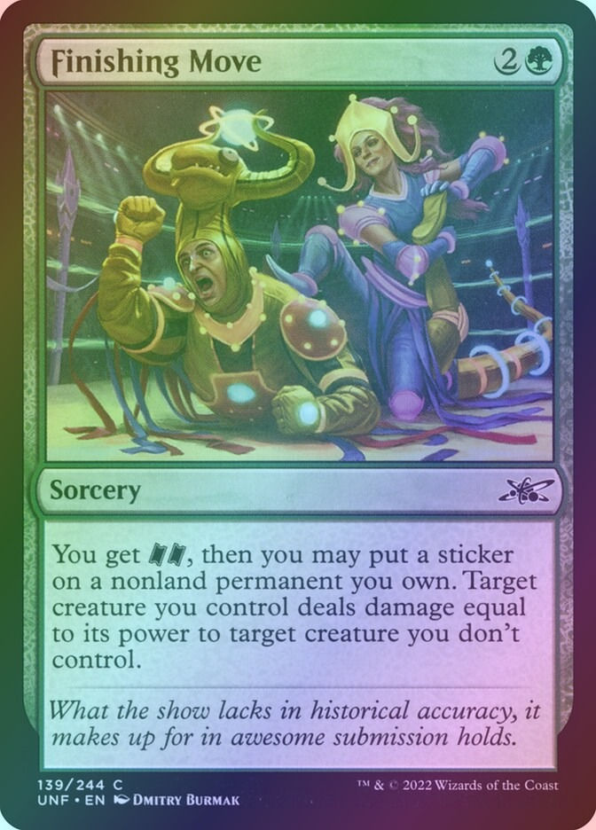 Finishing Move (UNF) (139) / Foil