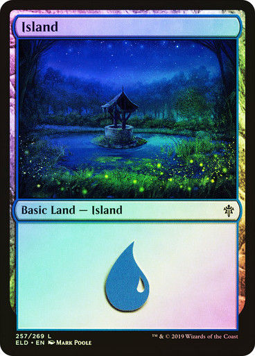 Island (ELD) (257) / Foil