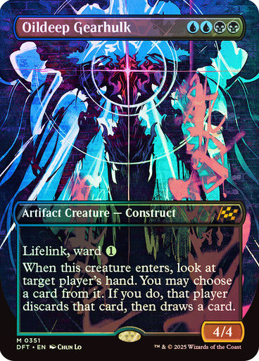 Oildeep Gearhulk (DFT) (351) / Foil / Borderless