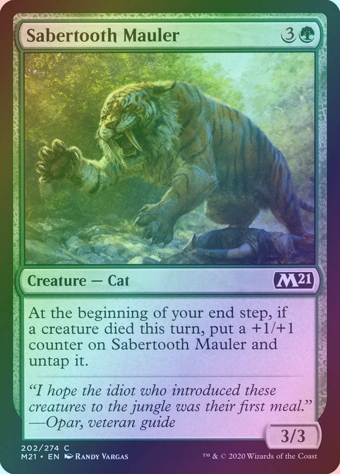 Sabertooth Mauler (M21) (202) / Foil