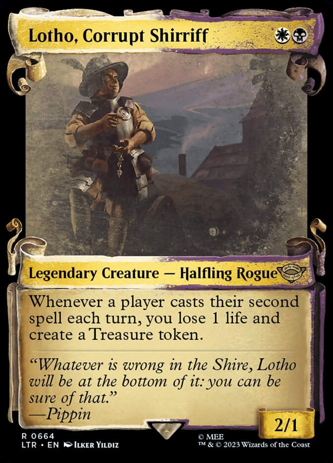 Lotho, Corrupt Shirriff (LTR) (664) / Showcase