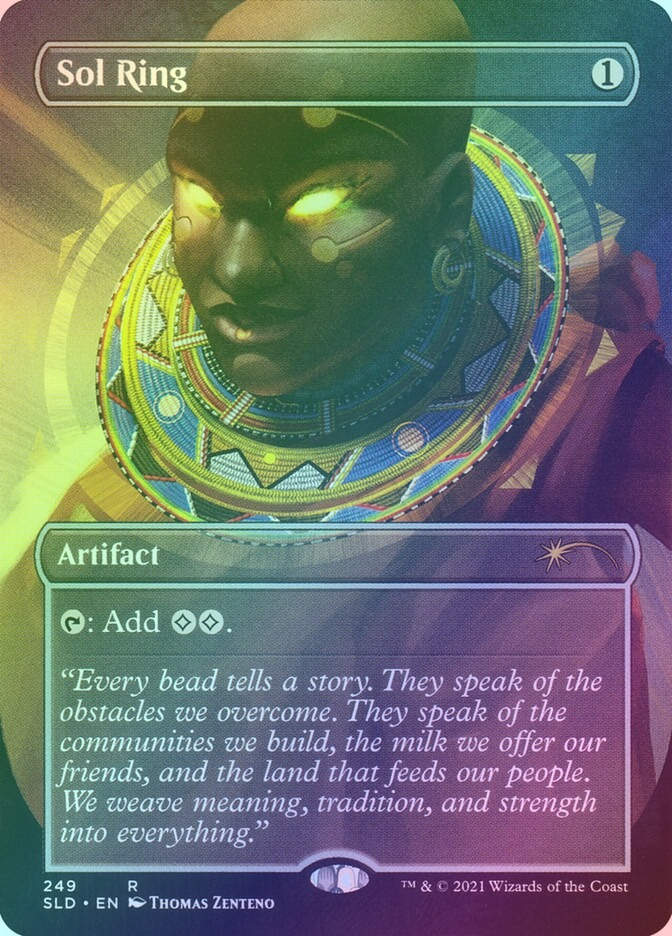 Sol Ring (SLD) (249) / Borderless / Foil