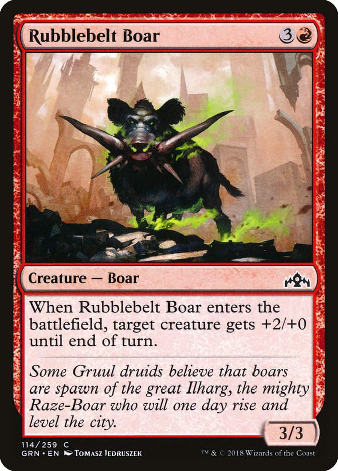 Rubblebelt Boar (GRN) (114)
