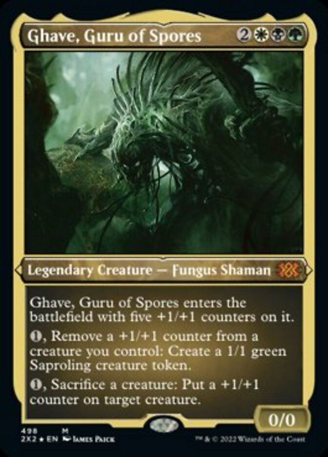 Ghave, Guru of Spores (2X2) / Etched Foil