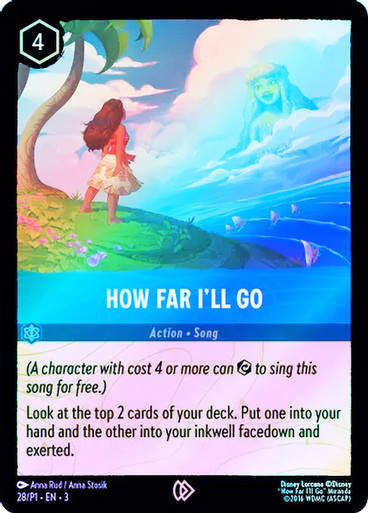 How Far I'll Go (LOR_ITI) / Foil Legue