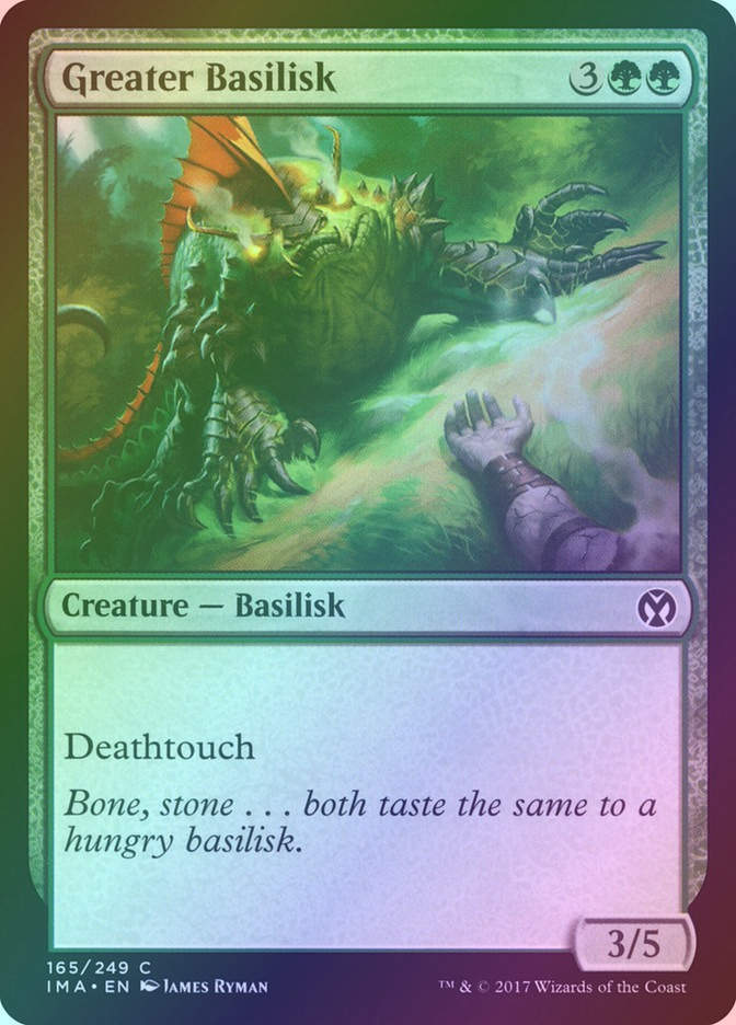 Greater Basilisk (IMA) (165) / Foil