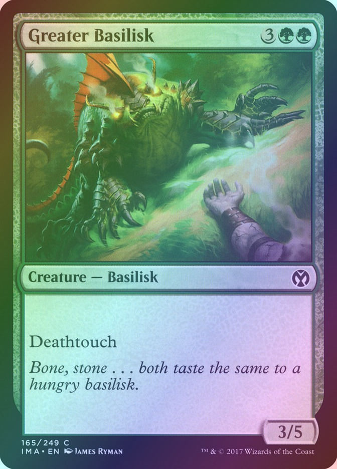 Greater Basilisk (IMA) (165) / Foil