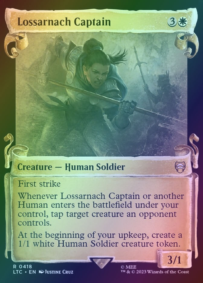 Lossarnach Captain (LTC) (418) / Showcase / Foil