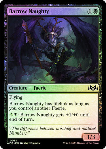 Barrow Naughty (woe) / Foil