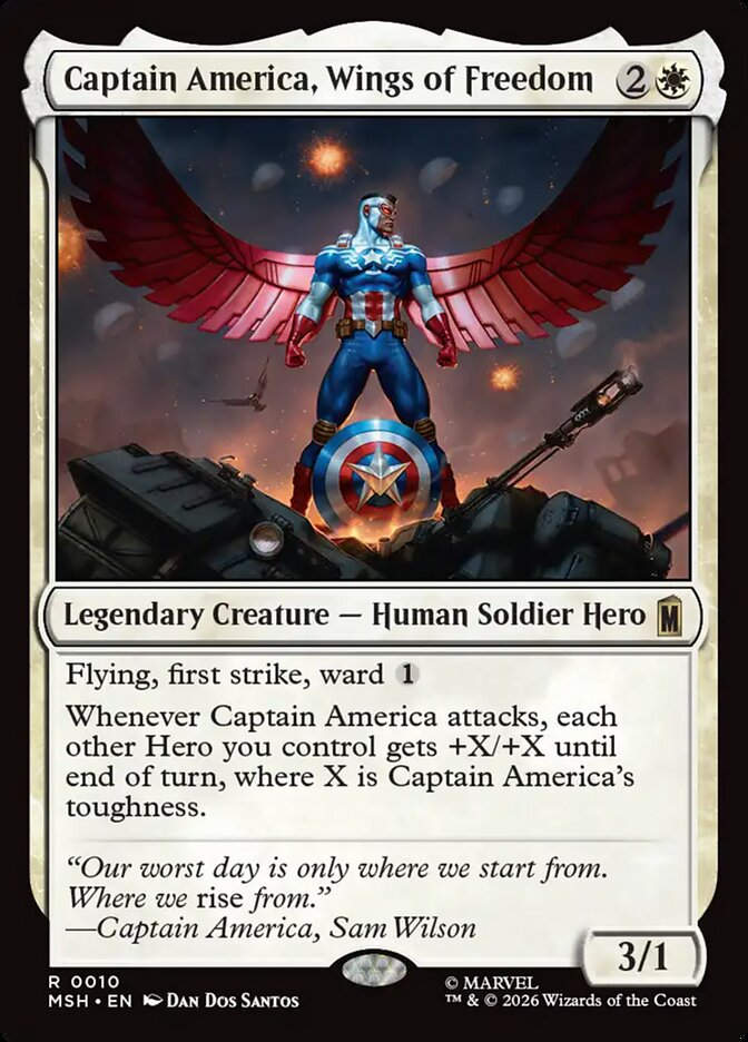 Captain America, Wings of Freedom (MSH) (10)