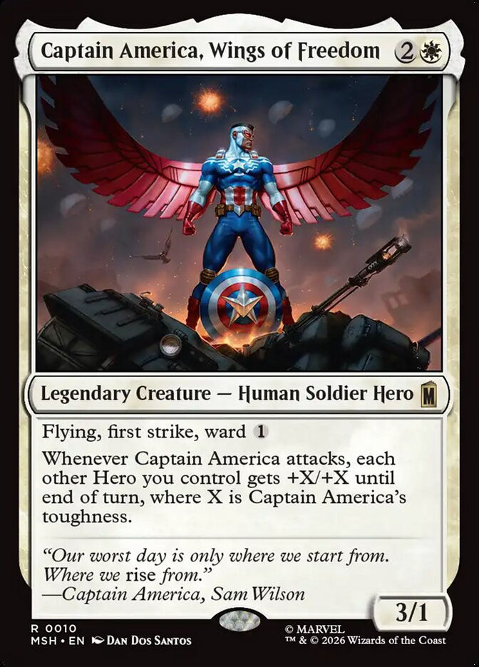 Captain America, Wings of Freedom (MSH) (10)