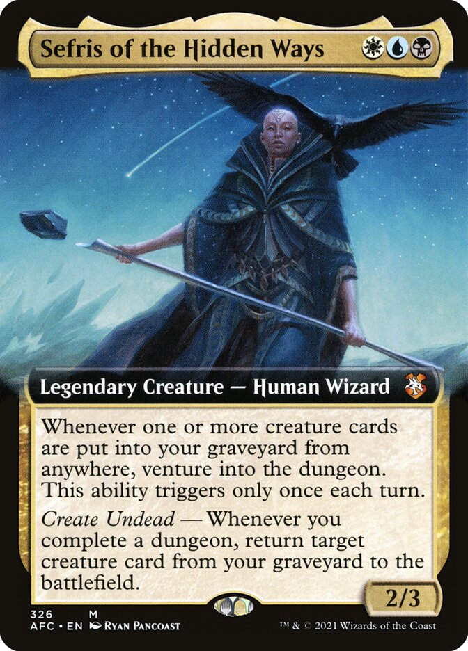 Sefris of the Hidden Ways (AFC) (326) / Extended Art