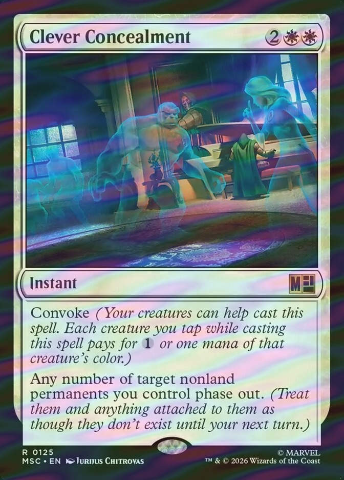 Clever Concealment (MSC) (125) / Surge Foil