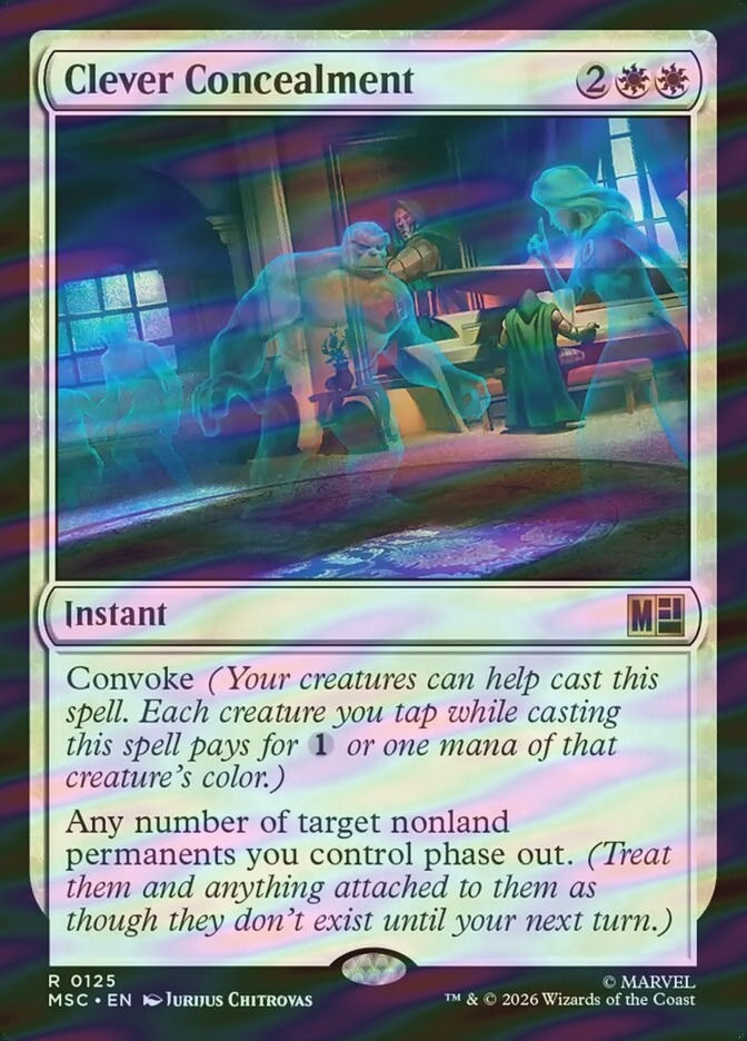 Clever Concealment (MSC) (125) / Surge Foil