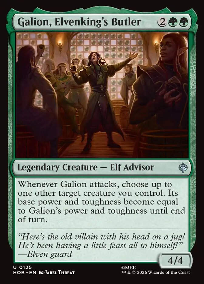 Galion, Elvenking's Butler (HOB) (125)