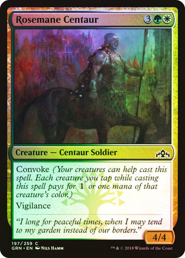 Rosemane Centaur (GRN) (197) / Foil