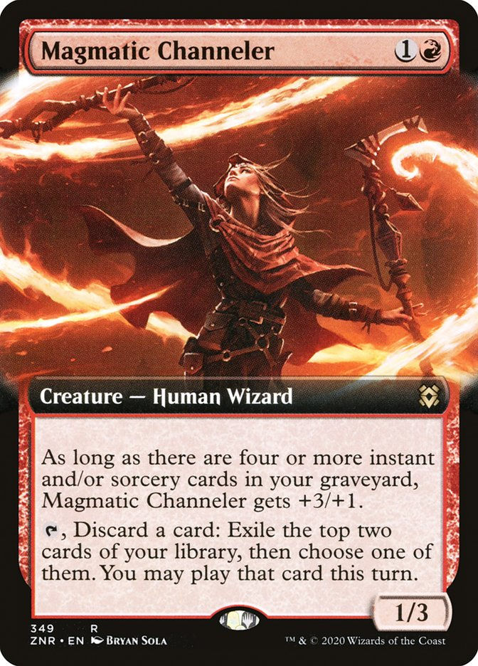 Magmatic Channeler (ZNR) (349) / Extended Art
