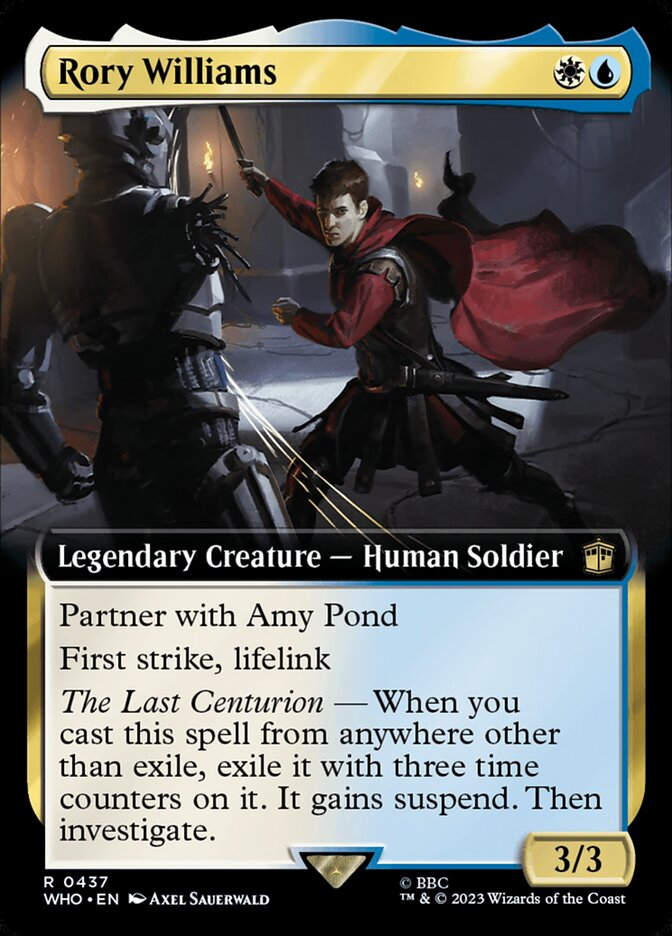 Rory Williams (WHO) (437) / Extended Art