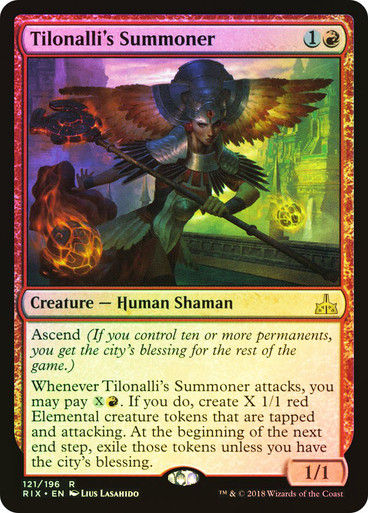 Tilonalli's Summoner (RIX) (121) / Foil