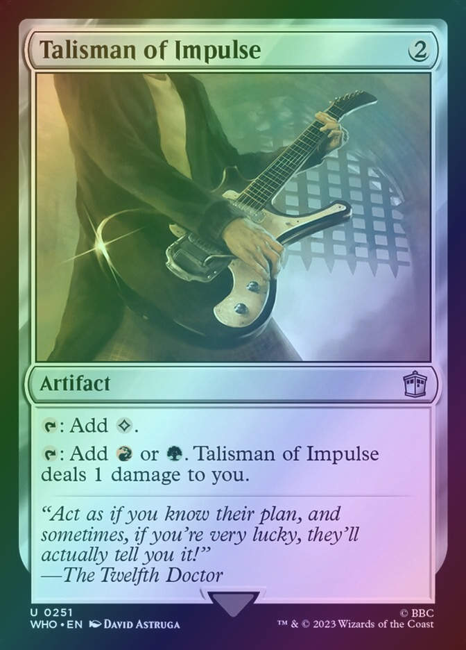 Talisman of Impulse (WHO) (251) / Foil