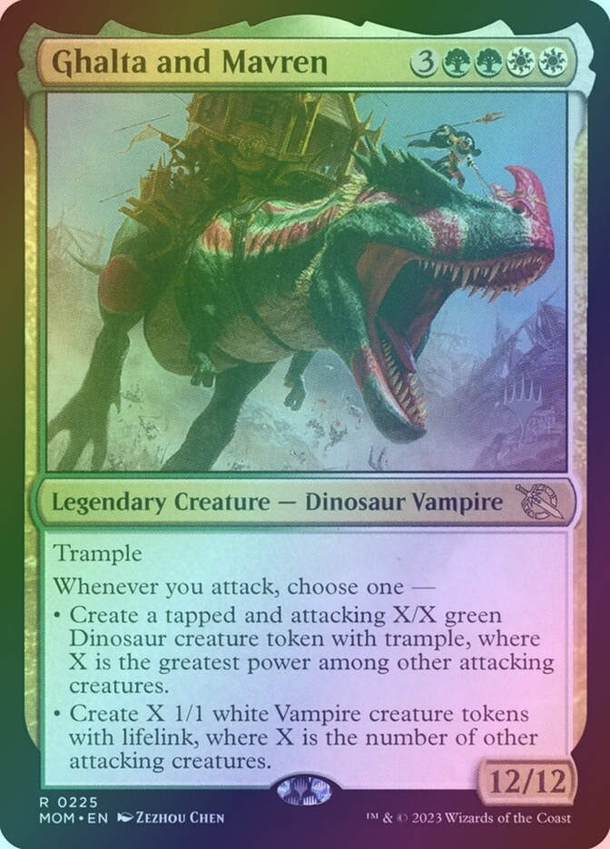 Ghalta and Mavren (PMOM) (225p) / Foil