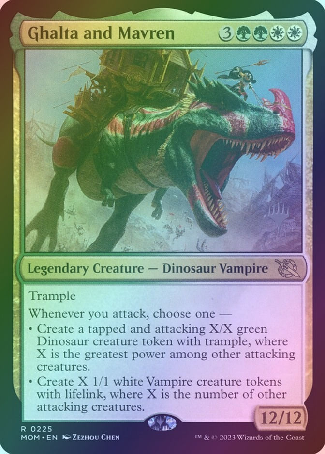Ghalta and Mavren (PMOM) (225p) / Foil
