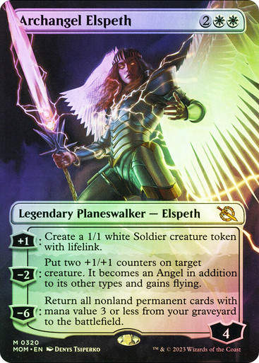 Archangel Elspeth (mom_320) / Borderless / Foil