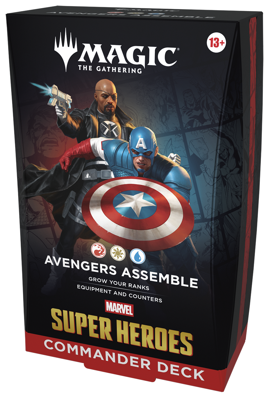 Marvel Super Heroes Commander Deck - Avengers Assemble — cara 2 de 2