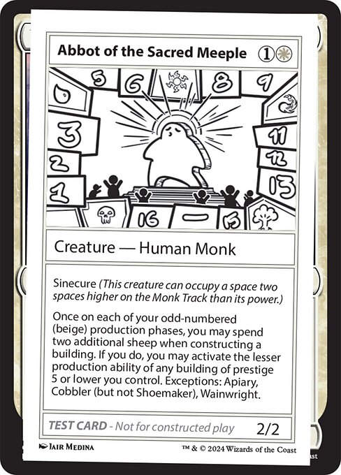 Abbot of the Sacred Meeple (MB2) (271)