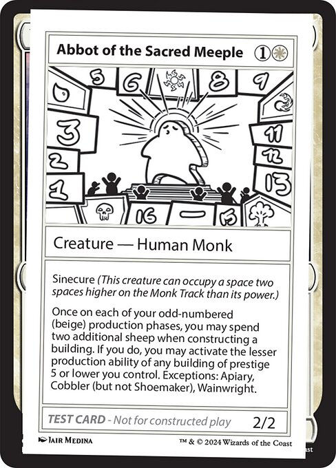 Abbot of the Sacred Meeple (MB2) (271)