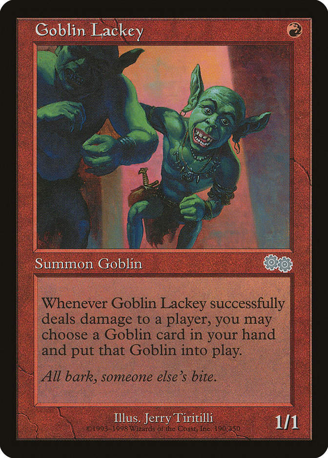 Goblin Lackey (USG) (190)