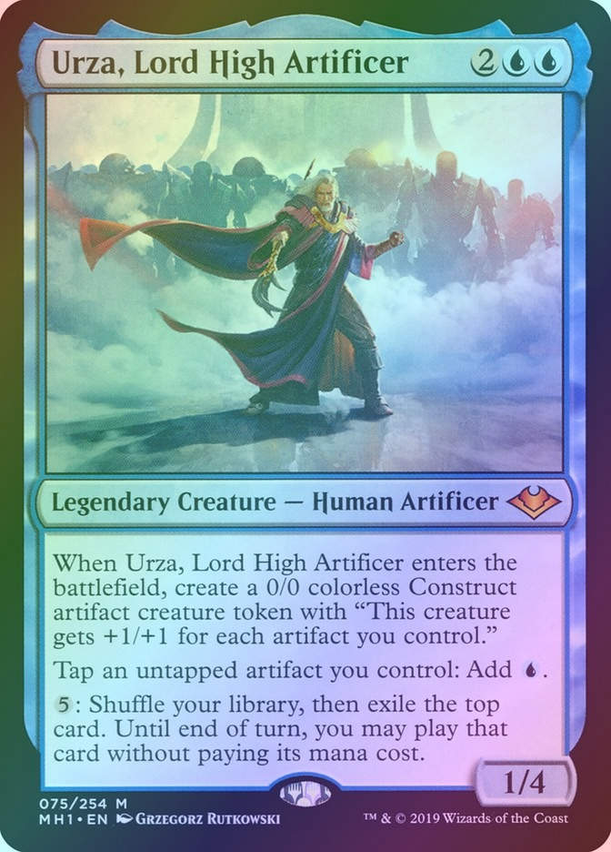 Urza, Lord High Artificer (MH1) (75) / Foil