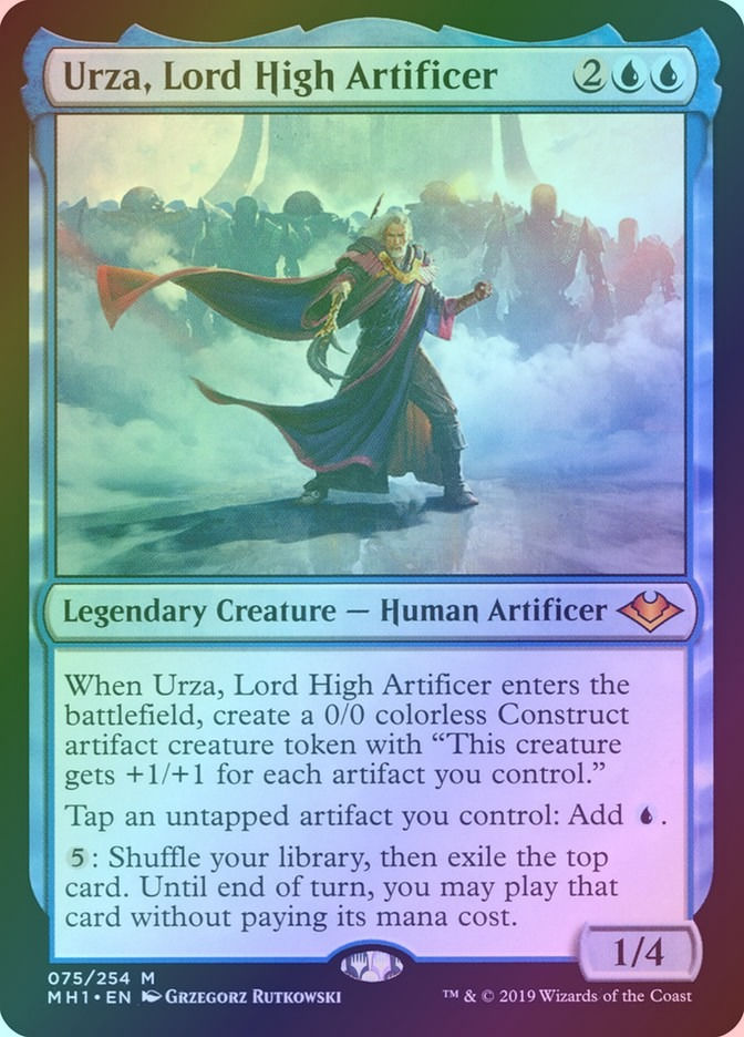 Urza, Lord High Artificer (MH1) (75) / Foil