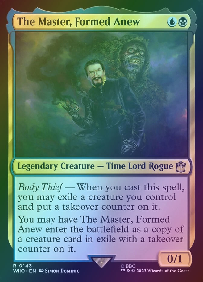 The Master, Formed Anew (WHO) (143) / Foil