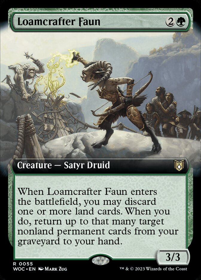 Loamcrafter Faun (WOC) (55) / Extended Art
