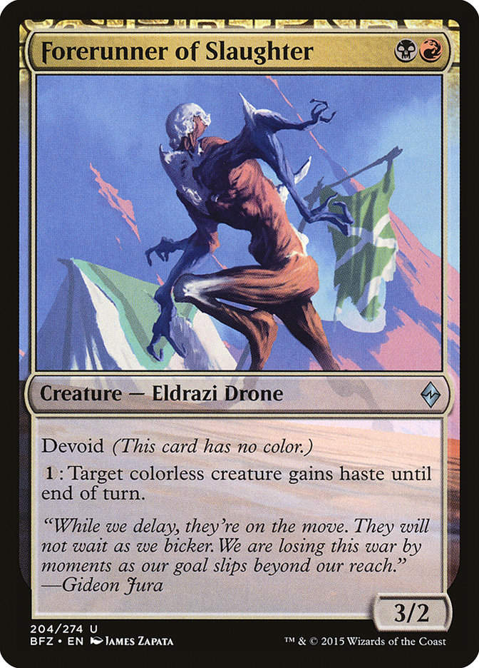 Forerunner of Slaughter (BFZ) (204)